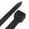 Хомуты нейлоновые 4x250 мм, черные, 100 шт, "MAXIMUM" (2619) оптом