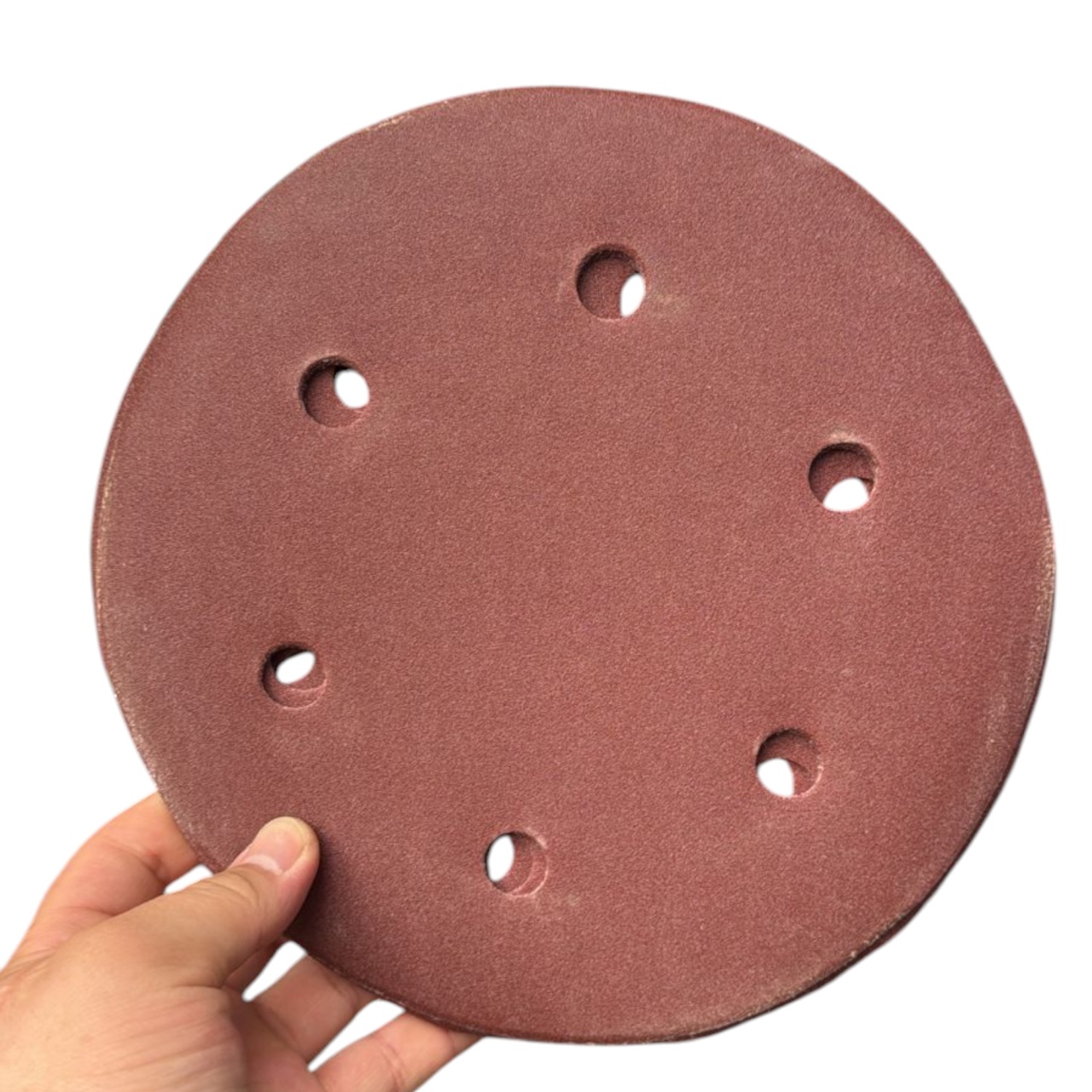 Шлифовальный круг на липучке 225 мм P 320, с отверстиями, "MAXIMUM" MX 16378 оптом