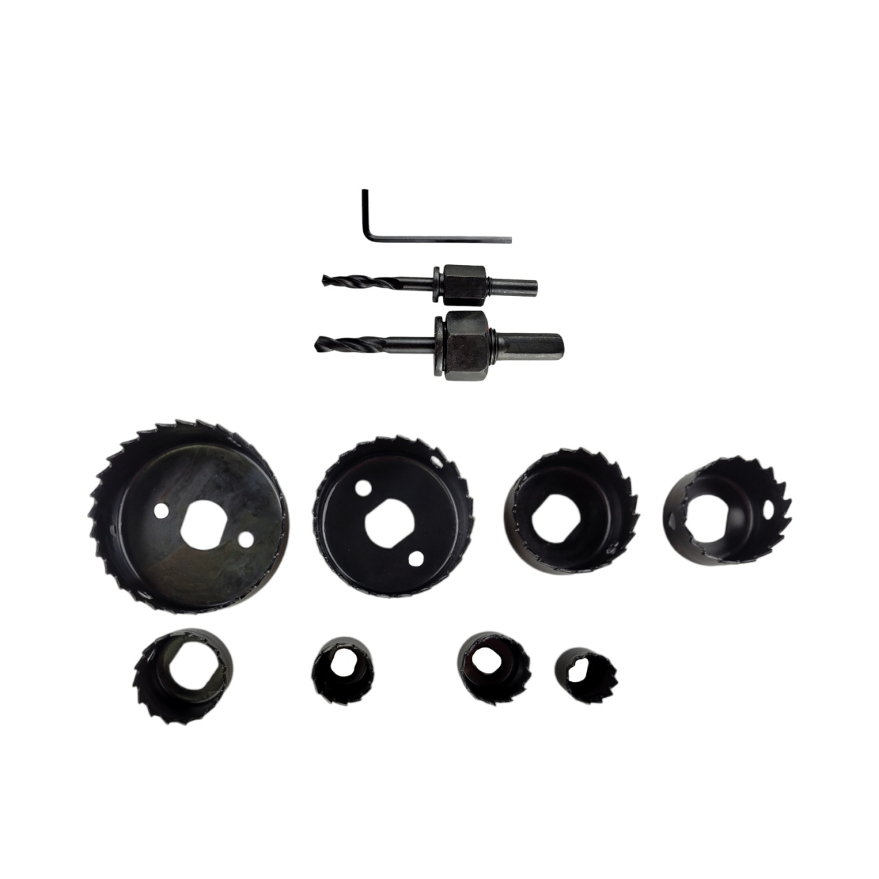 Набор коронок по дереву из 11 предметов, повышенной прочности (2148) оптом