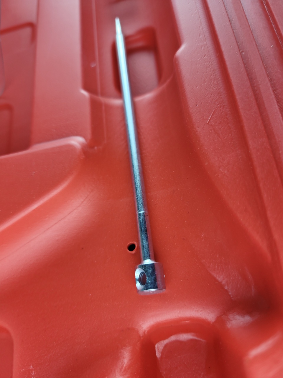 пороховой монтажный пистолет, красный, кейс оптом