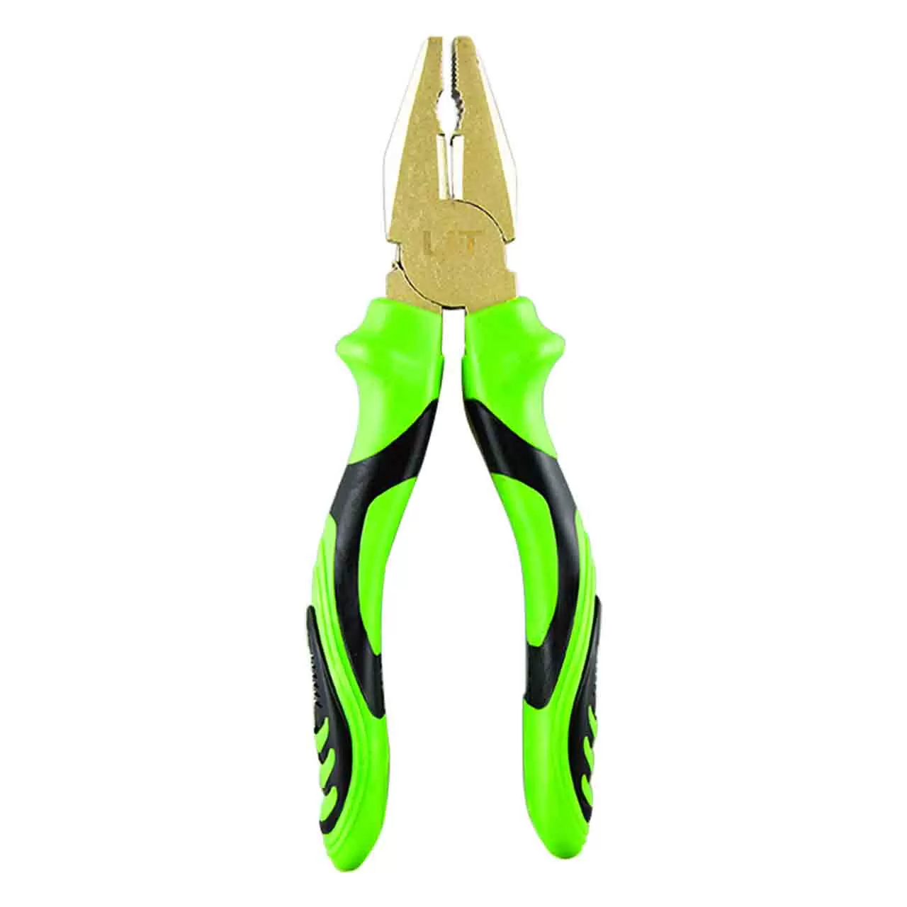 Плоскогубцы 200 мм, черно-зеленые,  "LIT"