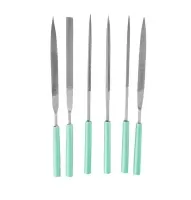 Набор мини напильников 6x160 мм, 6 предметов, "MAXIMUM" (2323)