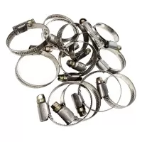 Хомут червячный 25-40 мм, нержавейка, "MAXIMUM"  (кратно 100 шт) (2628) оптом