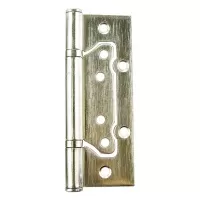 Петля дверная универсальная 125 мм, усиленная, хром оптом