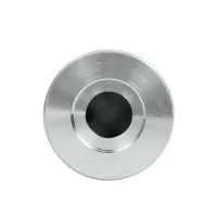 катушка для триммера, "бочка", алюминий, хромированная оптом