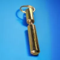 Замок амбарный 90 мм, прямоугольный, серый оптом