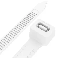 Хомуты нейлоновые 3,6x150мм, 100 шт, белые "MAXIMUM" MX 10277.1 оптом